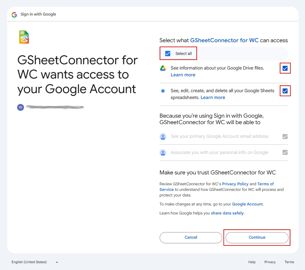 Google API Integration