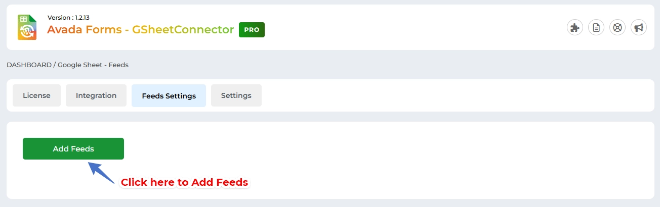 Avada Forms Google Sheet Connector Settings