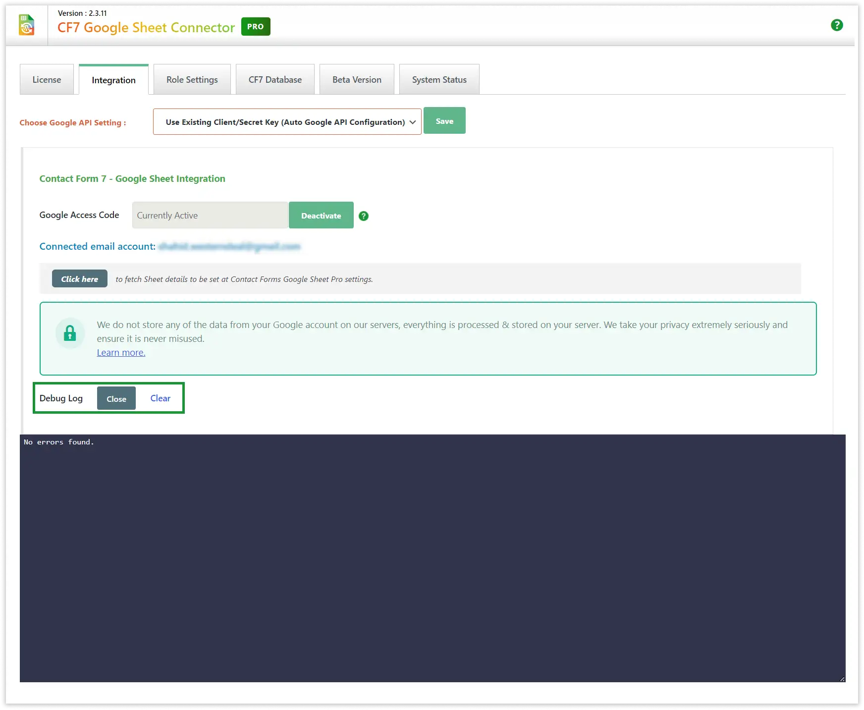 CF7 Google Integration Step-by-Step Guide