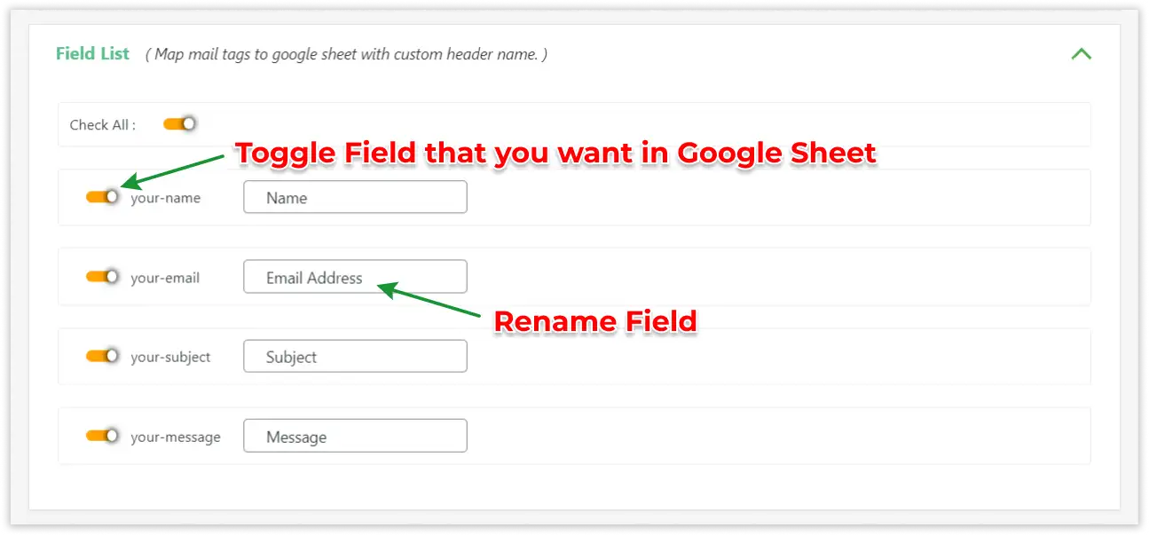 CF7 Google Sheet Connector PRO Installation
