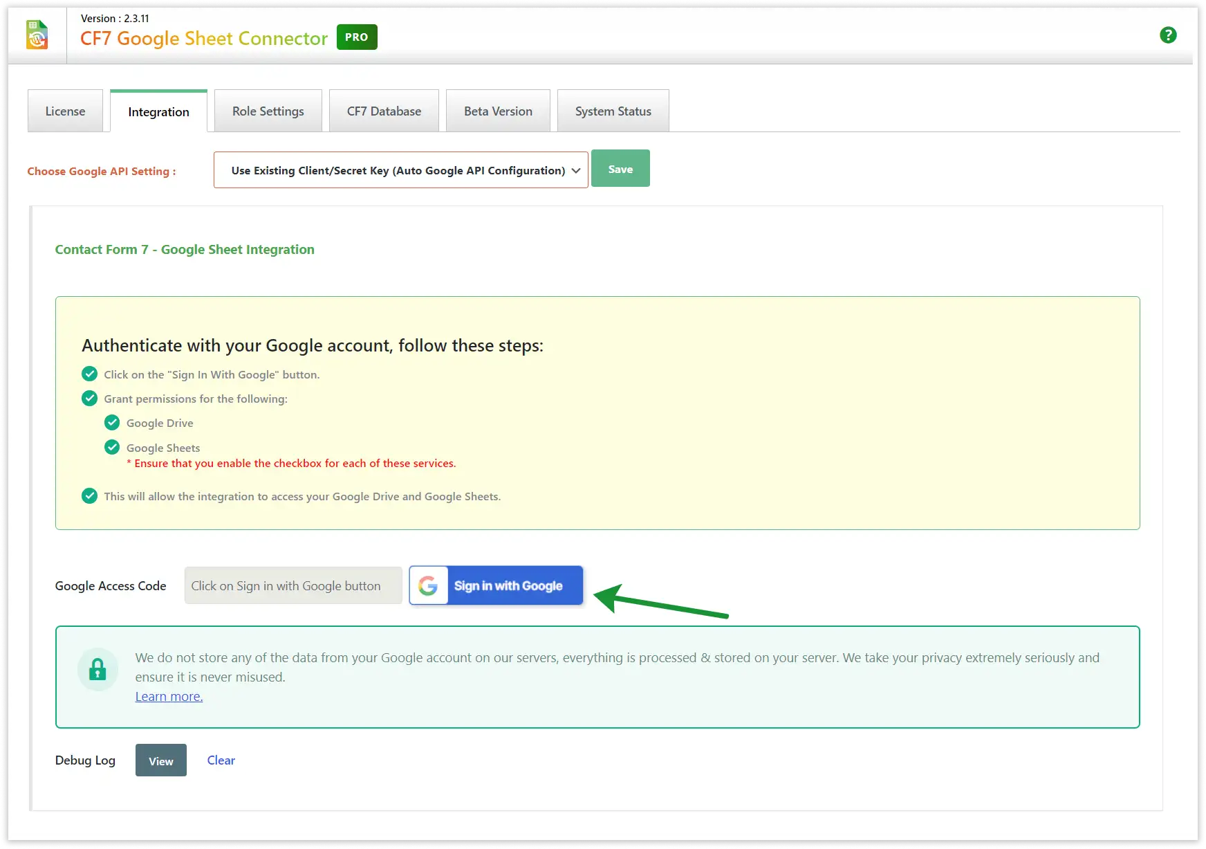 CF7 Google Integration Step-by-Step Guide