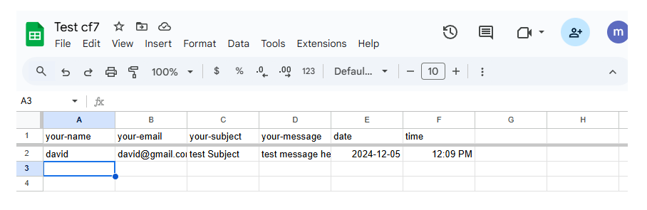 cf7 GSheetConnector pro conditional logic