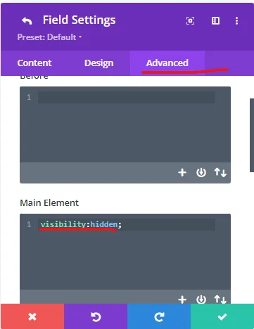 Divi Forms Google Sheet Connector setup screenshot
