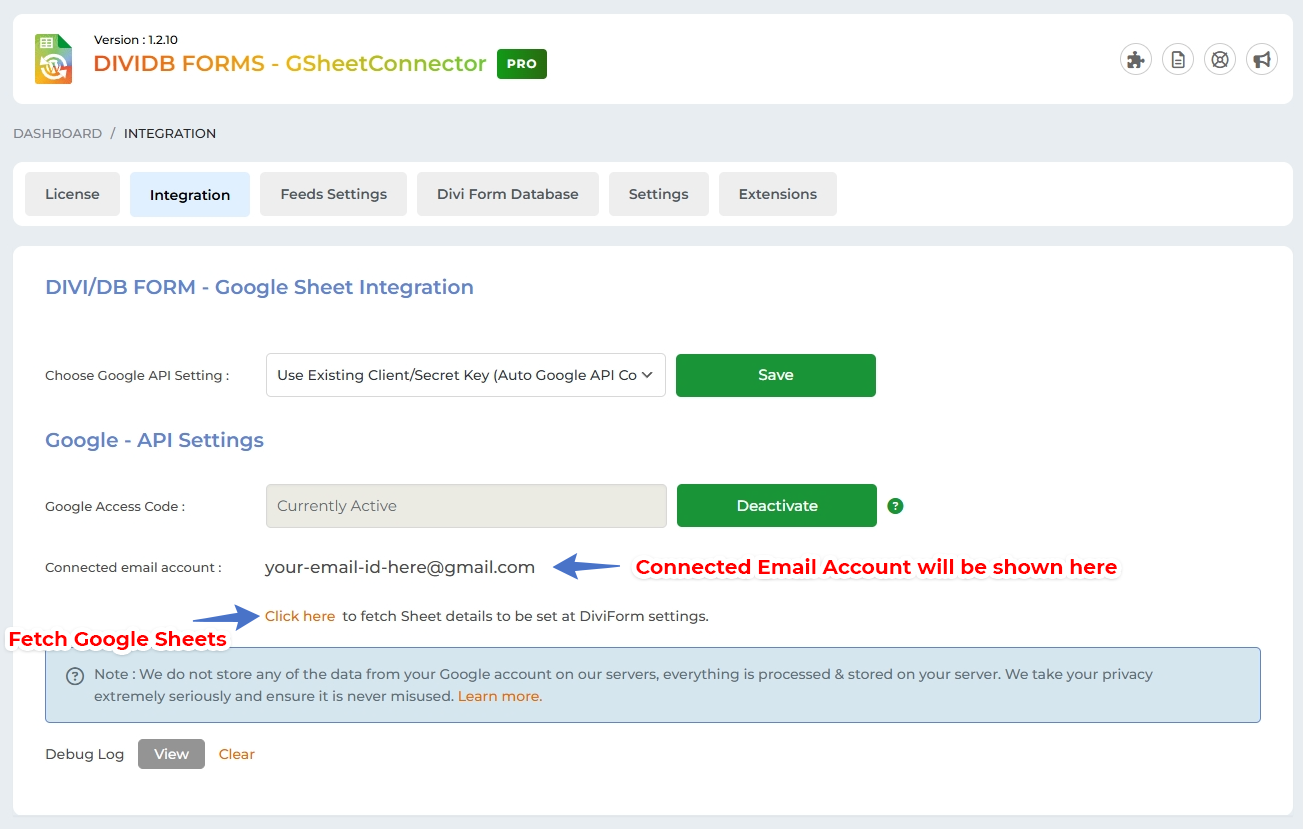 Sign in with Google for seamless Google API Integration