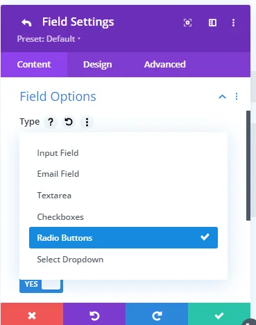 Divi Forms Google Sheet Connector setup screenshot