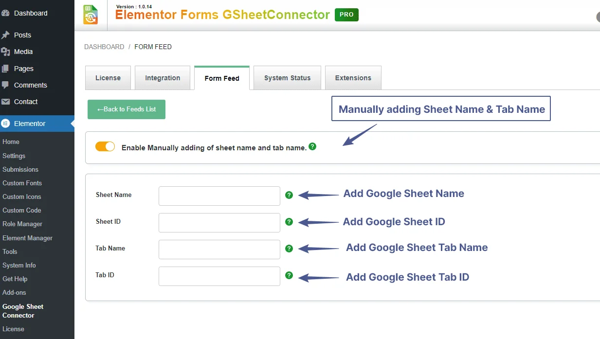 Google API Integration Manual Client Key Setup