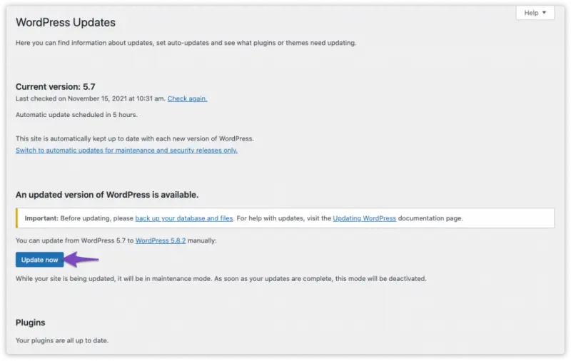 GSheetConnector Requirements: Update WordPress for Compatibility