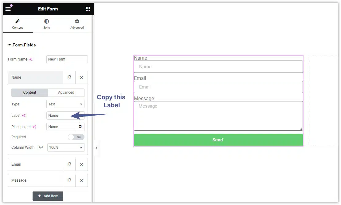 Action After Submit - Elementor Form Google Sheet Integration