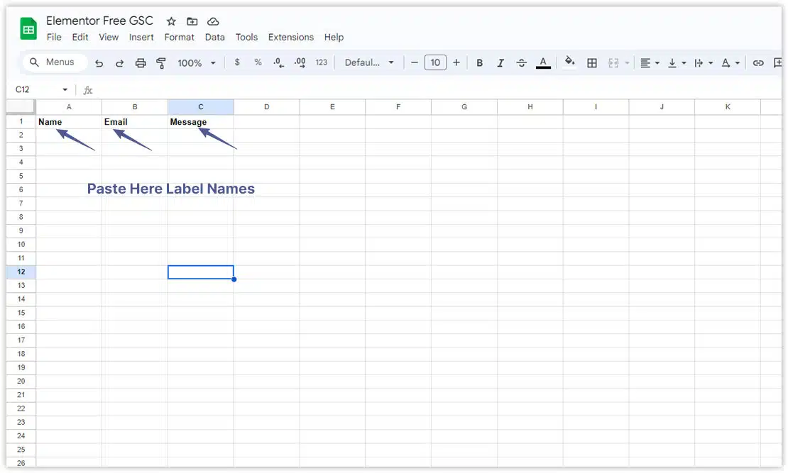 Action After Submit - Elementor Form Google Sheet Integration