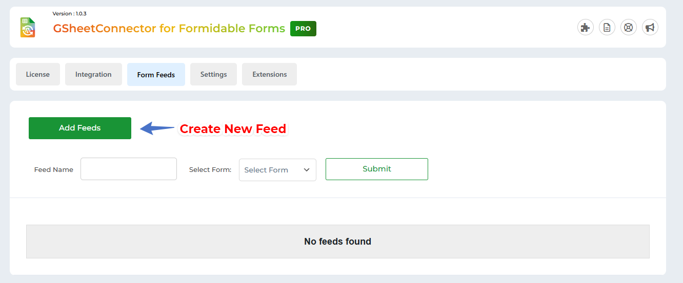 Service Account Setting Pro Version – Google Sheet Connector Google Sheet Connector Elementor Form - Create and New Feed