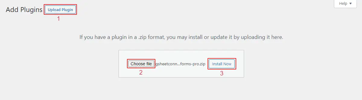 Gravity Forms PRO Installation - View Details and Downloads