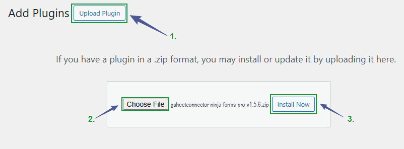 update plugin process