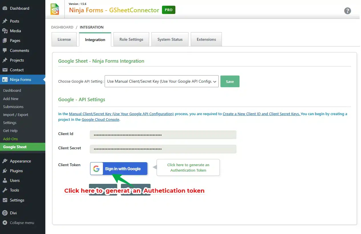 Google Integration Manual Method Step-by-Step