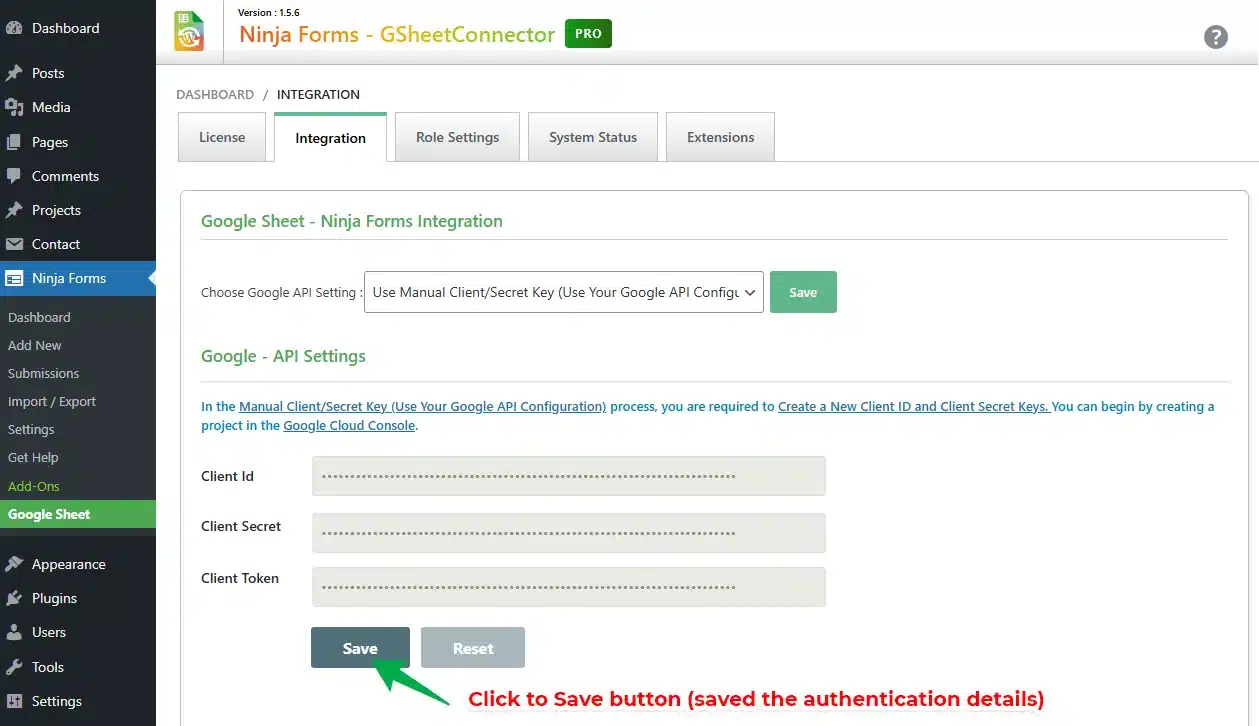 Google Integration Manual Method Step-by-Step
