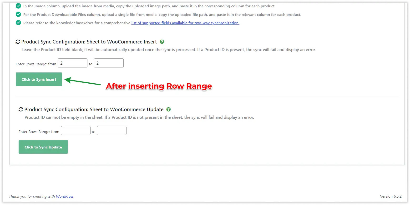 2-Way Sync Google Sheet Setting