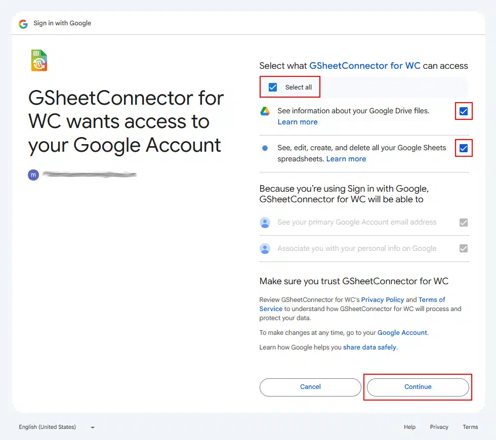 Manual Google API Integration setup guide