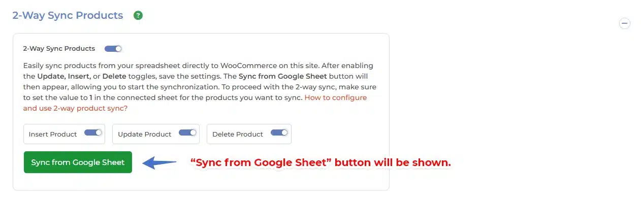 2Way Sync Products